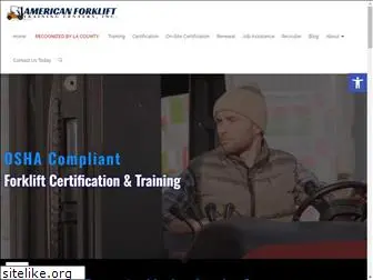 americanforkliftcertification.com