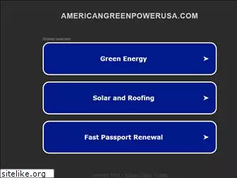 americangreenpowerusa.com