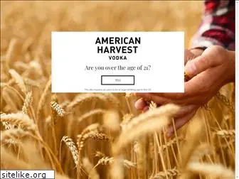 americanharvestvodka.com