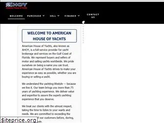 americanhouseofyachts.com