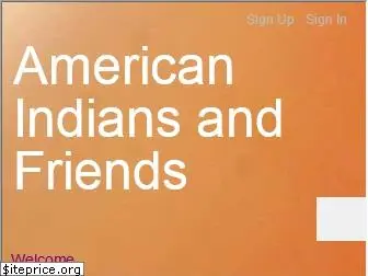 americanindiansandfriends.com