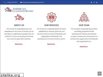 americanleadershipboard.com