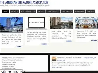 americanliteratureassociation.org