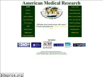 americanmedicalresearch.com