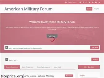 americanmilitaryforum.com