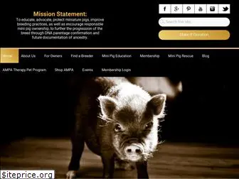 americanminipigassociation.com