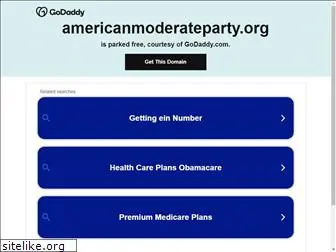 americanmoderateparty.org