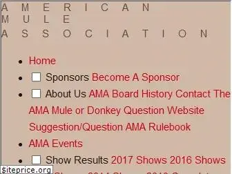 americanmuleassociation.org