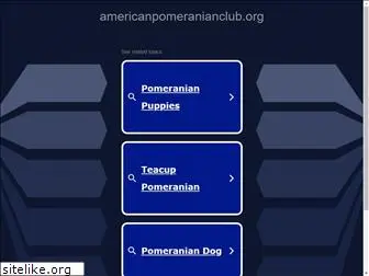 americanpomeranianclub.org