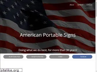 americanportablesigns.com