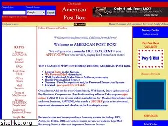 americanpostbox.com