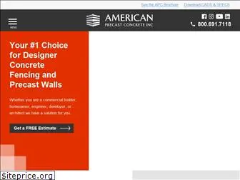 americanprecastfences.com