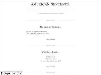 americansentence.wordpress.com