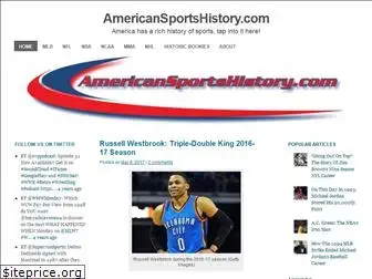 americansportshistory.com