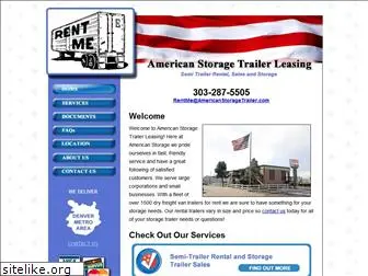 americanstoragetrailerleasing.com