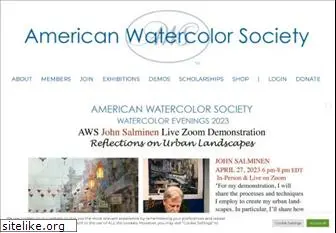 americanwatercolorsociety.org