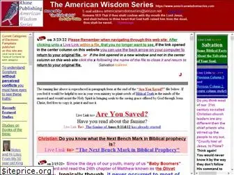 americanwisdomseries.com