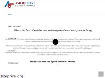 americrestluxuryhomes.com