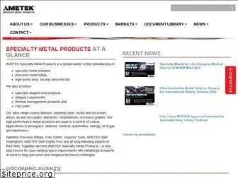 ametekmetals.com