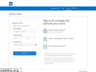 amexprepaidcard.com