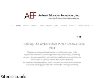 amhersteducationfoundation.org