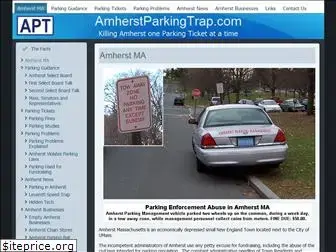 amherstparkingtrap.com