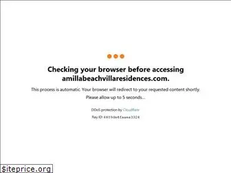 amillabeachvillaresidences.com