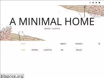 aminimalhome.com