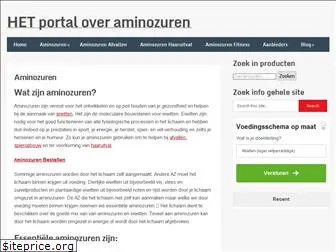 aminozuren.org