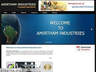 amirthamindustries.com
