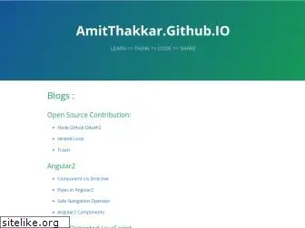 amitthakkar.github.io