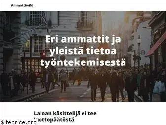 ammattiwiki.fi