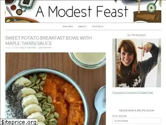 amodestfeast.com