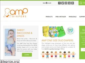 ampdiapers.com