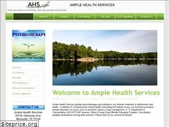 amplehealthservices.com