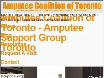 amputeecoalitiontoronto.ca