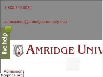 amridgeuniversity.edu