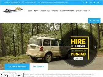 amritsarcarhire.com