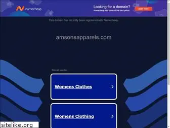 amsonsapparels.com