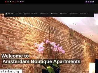 amsterdamboutiqueapartments.com