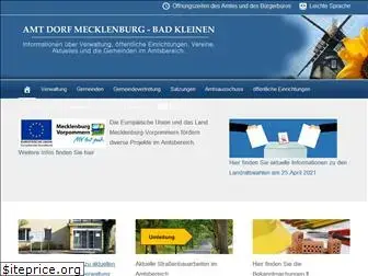 amt-dorf-mecklenburg.de