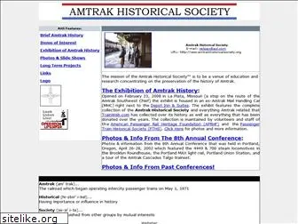 amtrakhistoricalsociety.org