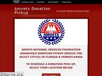 amvetsdonationpickup.com