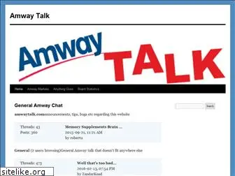 amwaytalk.com