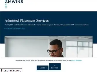 amwinsadmittedplacement.com