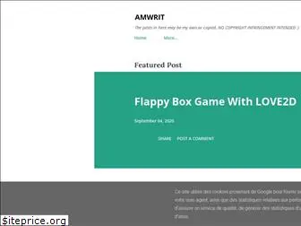 amwrit.blogspot.com