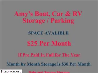 amysboatstorage.com