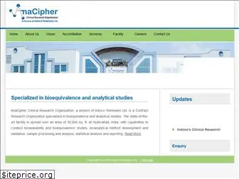 anaciphercro.com