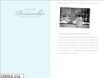 anaffairtorememberweddings.com