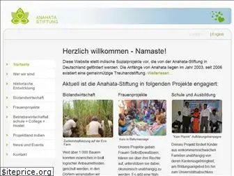 anahata-stiftung.de